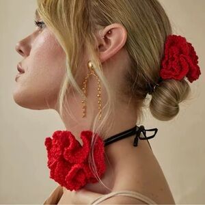 18K Chic Gold Plated Hemispherical Bead Pendant Gala Earrings